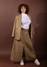 Moana Linen Wrap Skirt